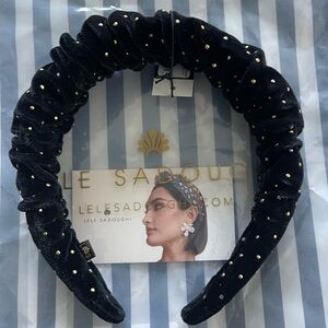 Velvet headband